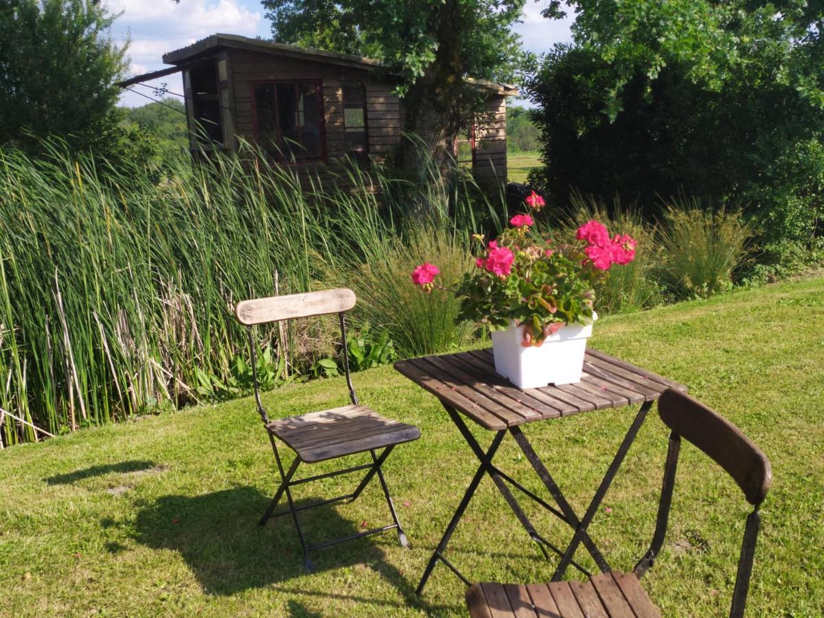 Gite Cosy Grand Confort Dans Un Ecrin De Verdure Agudelle エクステリア 写真