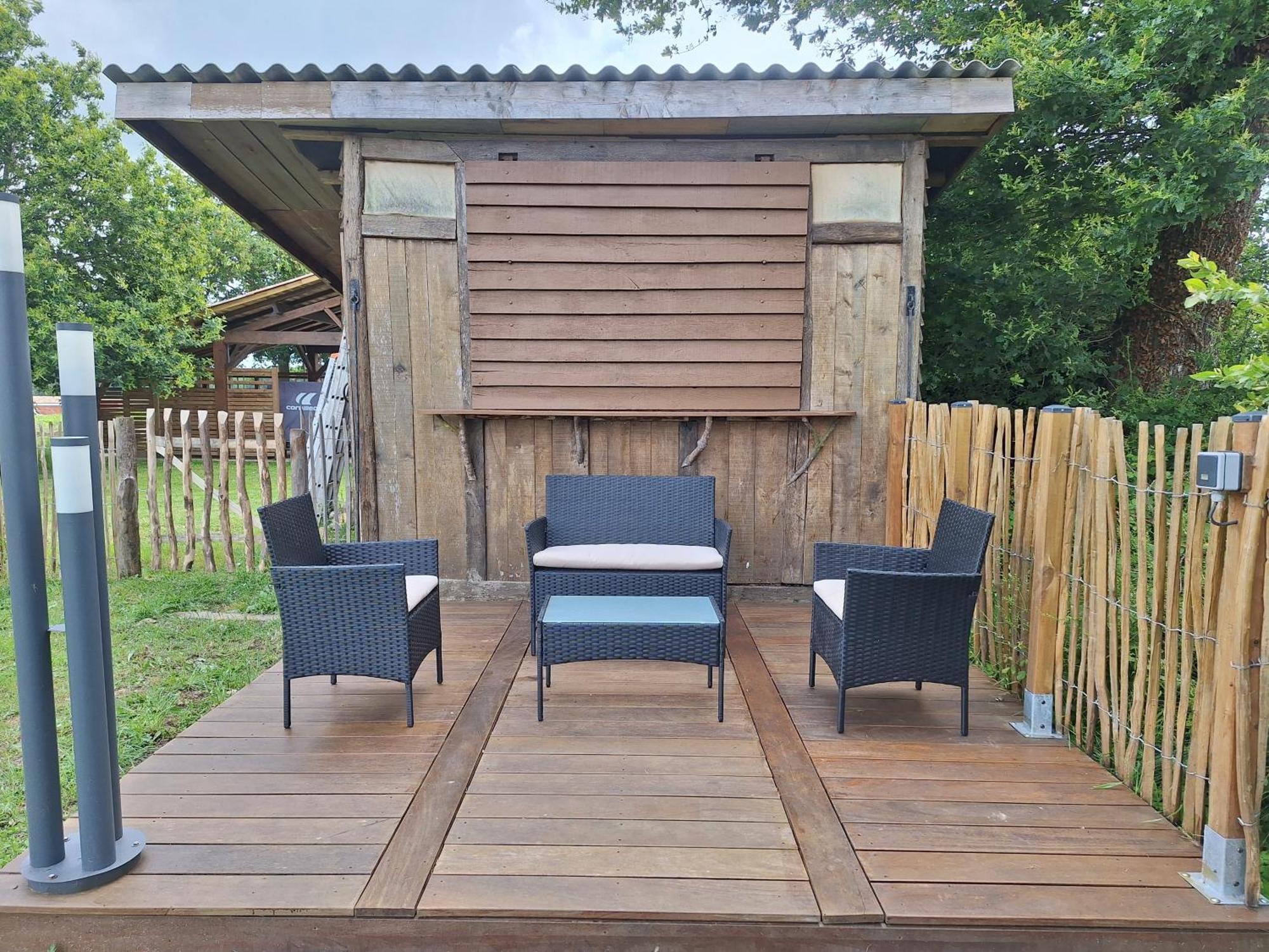 Gite Cosy Grand Confort Dans Un Ecrin De Verdure Agudelle エクステリア 写真